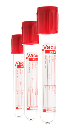 Пробірка VACUSEL з червоною кришкою, без наповнювача, 2 мл